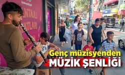 Genç müzisyenlerden müzik şenliği