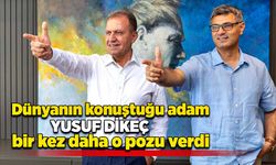 Dünyanın konuştuğu adam Yusuf Dikeç bir kez daha o pozu verdi