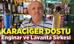 Karaciğer dostu Enginar ve  Lavanta Sirkesi