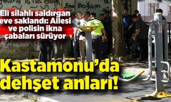 Eli silahlı saldırgan eve saklandı: Ailesi ve polisin ikna çabaları sürüyor