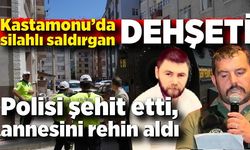 Polisi şehit etti, annesini rehin aldı: Silahlı saldırgan öldürülerek etkisiz hale getirildi