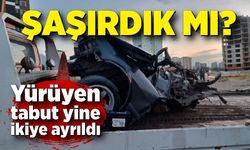 Şaşırdık mı? Tabi ki hayır... Kaza yapan Tofaş yine ikiye ayrıldı