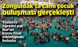 Camii çocuk buluşması gerçekleşti; Yüzlerce çocuk neşe kaynağı oldu