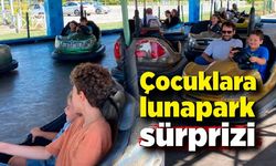 Çocuklara lunapark sürprizi: Unutamayacakları bir gün geçirdiler