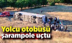 Yolcu otobüsü şarampole uçtu: 3'ü ağır 11 yaralı