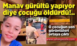 Gürültü çıkardığı için öldürülen çocuğun ölmeden önceki görüntüsü ortaya çıktı