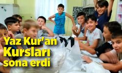 Yaz Kur'an Kursları sona erdi