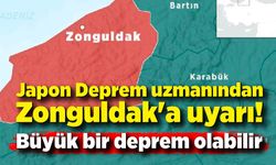 Japon Deprem uzmanından Zonguldak'a uyarı! Her an büyük bir deprem olabilir