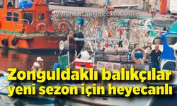 Zonguldaklı Balıkçılar yeni sezon için heyecanlı