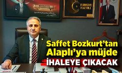 Saffet Bozkurt'tan Alaplı'ya müjde! İhaleye çıkacak