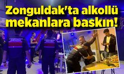 Zonguldak'ta alkollü mekanlara baskın!