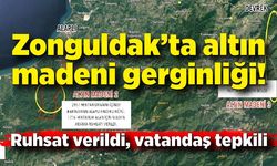 Zonguldak’ta altın madeni gerginliği: Ruhsat verildi, vatandaş tepkili