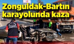 Zonguldak-Bartın karayolunda kaza: Sürücü ağır yaralı!