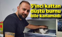 5'inci kattan düştü burnu bile kanamadı