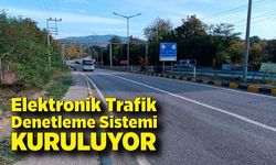 Elektronik Trafik Denetleme Sistemi Kuruluyor: Tabelalar Yerleştirildi