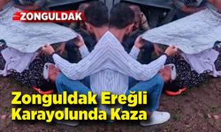 Zonguldak Ereğli Karayolunda Kaza: 2 Yaralı