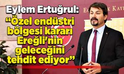 Eylem Ertuğrul: “Özel endüstri bölgesi kararı Ereğli'nin geleceğini tehdit ediyor”