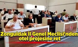 Zonguldak İl Genel Meclisi'nden otel projesine ret