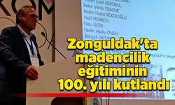 Zonguldak'ta madencilik eğitiminin 100. yılı kutlandı