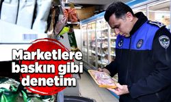 Zabıtadan marketlere denetim!