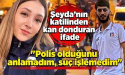 Şeyda’nın katilinden kan donduran ifade: "Polis olduğunu anlamadım, suç işlemedim"