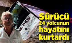 Sürücü 24 yolcunun hayatını kurtardı; Olay anını anlattı