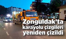 Zonguldak’ta karayolu çizgileri yeniden çizildi: Trafik Güvenliği Artıyor