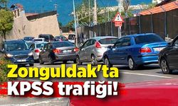 Zonguldak'ta KPSS trafiği!