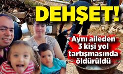 Dehşet! Aynı aileden 3 kişi yol tartışmasında öldürüldü