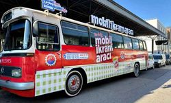 Mobil ikram aracı hizmete başladı