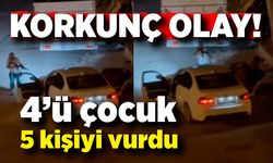 İki grup arasında çıkan silahlı kavgada 4'ü çocuk 5 yaralı