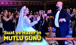 Suat ve Hazer’in mutlu günü