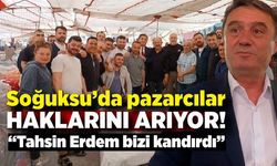 Soğuksu’da pazarcılar haklarını arıyor: “Tahsin Erdem bizi kandırdı”