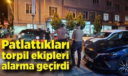 Patlattıkları torpil ekipleri alarma geçirdi