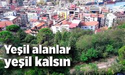 Yeşil alanlar yeşil kalsın