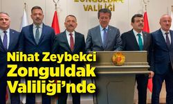 Nihat Zeybekci Zonguldak Valiliği’nde