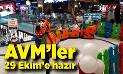 AVM’ler 29 Ekim’e hazır