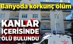 Banyoda korkunç ölüm: Kanlar içerisinde ölü bulundu