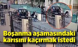 Barışmak istemeyen eşini darbedip, kaçırmaya çalıştı