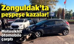 Zonguldak’ta kaza: Ölümden son anda kurtuldu!