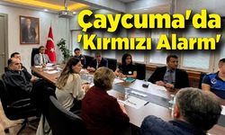 Çaycuma'da 'Kırmızı Alarm'