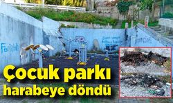 Çocuk parkı harabeye döndü: Vatandaşlar yardım bekliyor!