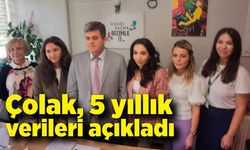 Selahattin Çolak 5 yıllık verileri açıkladı