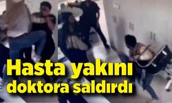 Kayınpederinin ameliyatının ertelenmesine sinirlenen şüpheli doktora saldırdı