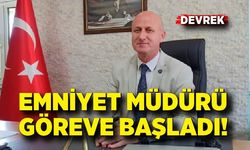 Devrek'te yeni emniyet müdürü göreve başladı