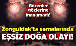 Zonguldak semalarında eşsiz doğa olayı: Görenler gözlerine inanamadı!