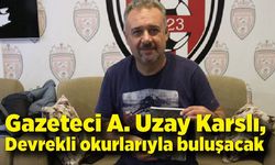 Gazeteci A. Uzay Karslı, Devrekli okurlarıyla buluşacak