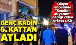 6. kattan manav brandasına düşen kadın ağır yaralandı