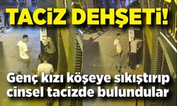 Genç kıza dehşeti yaşattılar; Köşeye sıkıştırıp cinse tacizde bulundular