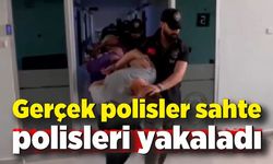 Gerçek polisler sahte polisleri yakaladı